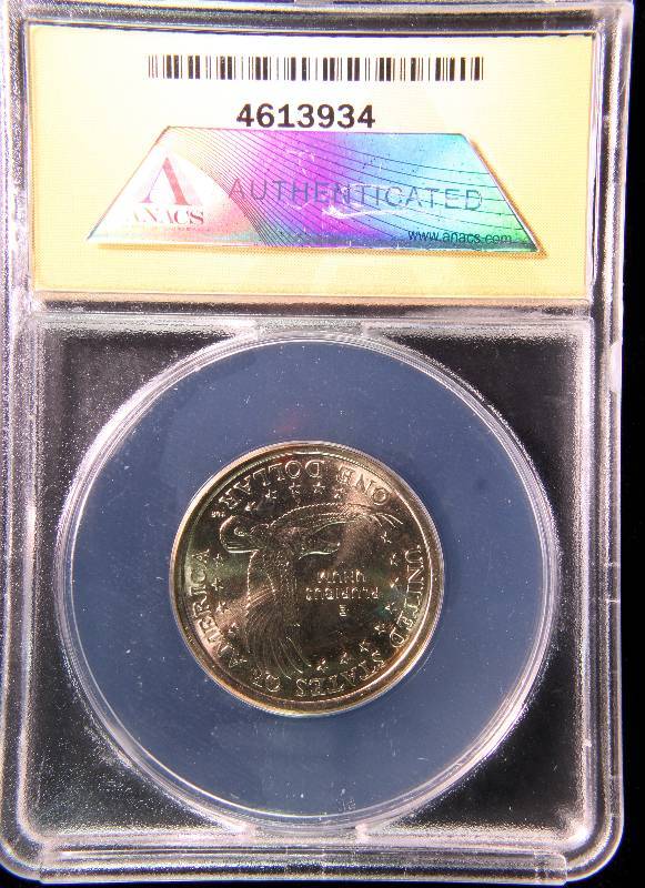 2000-D SACAGAWEA DOLLAR MS67 ANACS