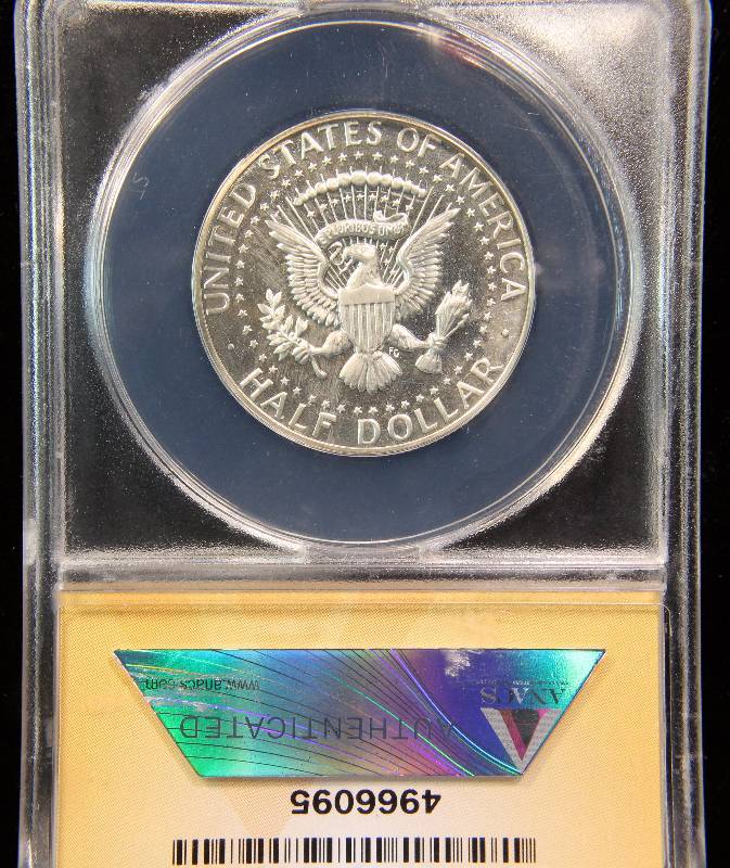 1968-S PROOF KENNEDY SILVER HALF DOLLAR PF66 ANACS