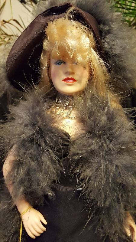 vintage mae west doll