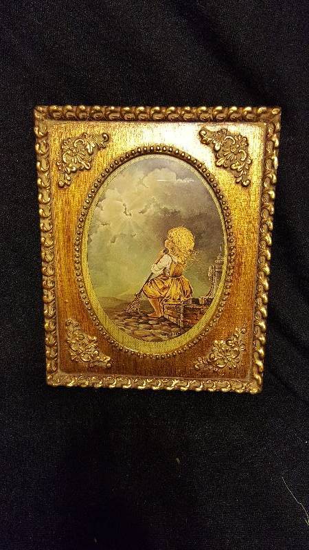 vintage picture of girl