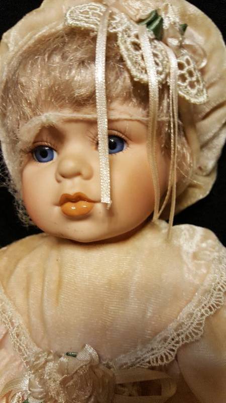 Porcelain Baby girl 14 Inches tall