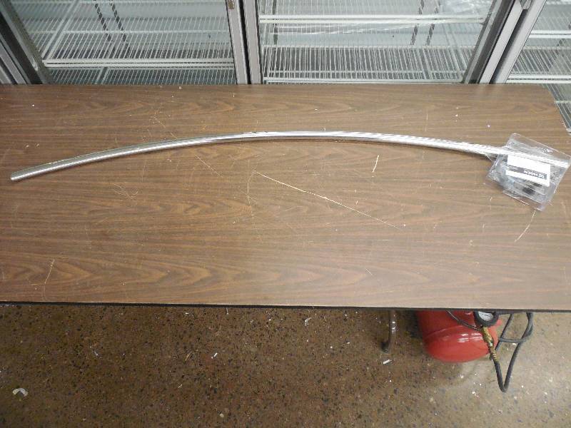 lot 47 image: MOEN 60 CURVED SHOWER CURTAIN ROD