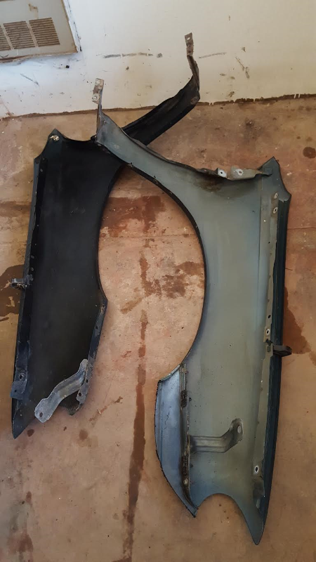 1992-1998 Mazda MX-3 fenders front driver and passenger
