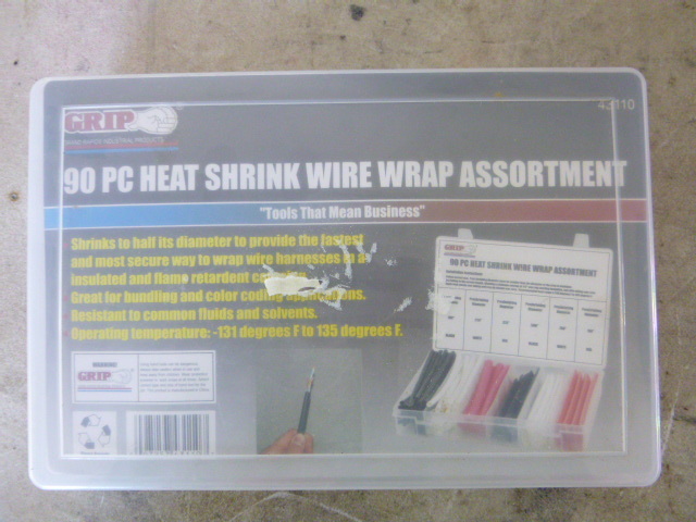 lot 23 image: Grip Heat Shrinkwire Wrap Tubes