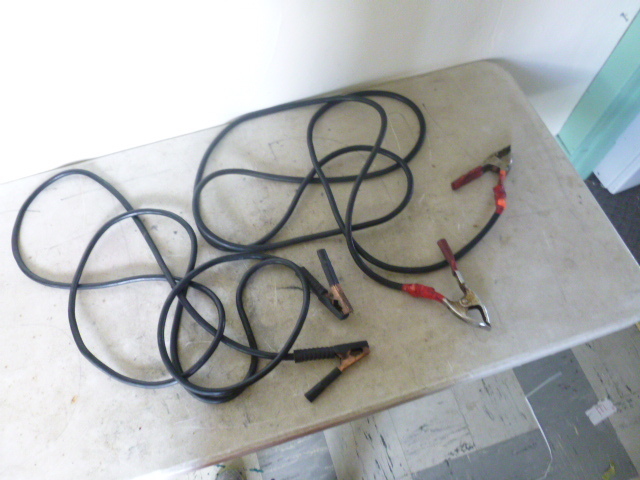 lot 53 image: Heavy Duty Jumper Cables