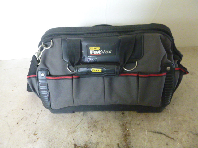 lot 104 image: Stanley Fat Max Tool Bag