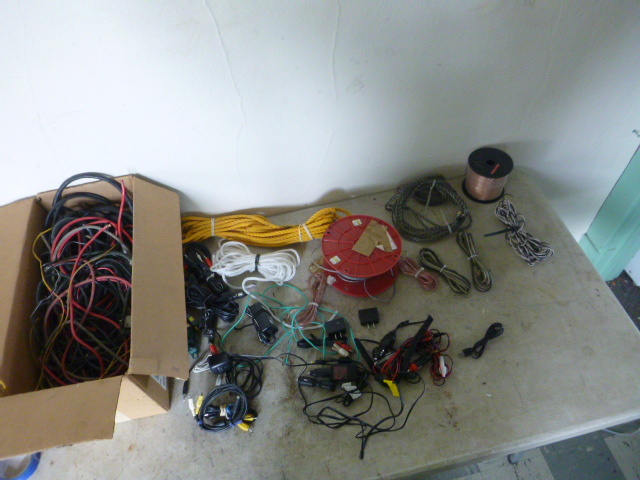 lot 107 image: Miscellaneous Rope, Wire and Cable