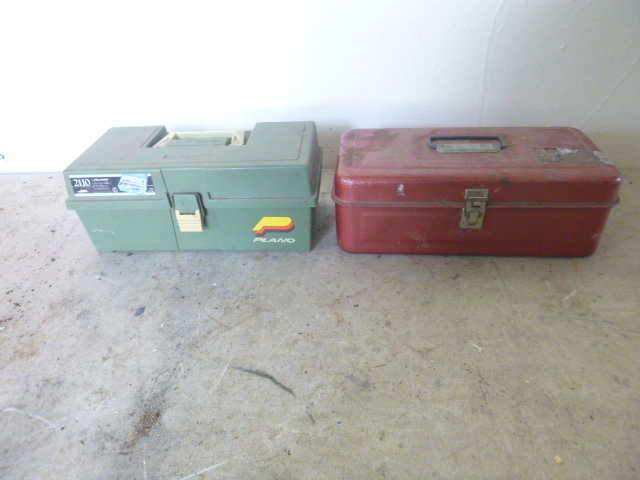 lot 126 image: 2 Small Tackle Boxes