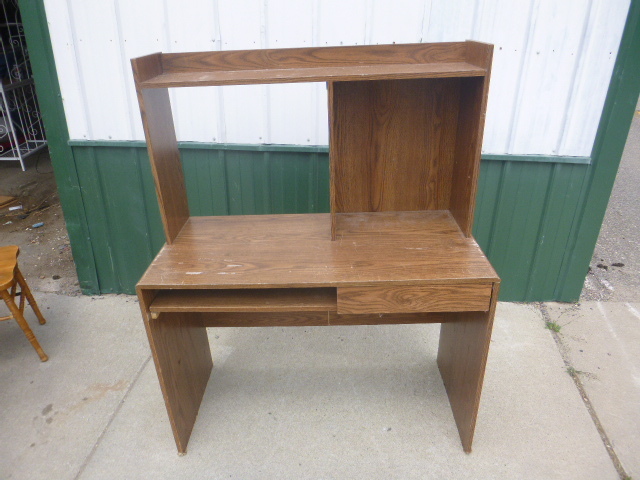 lot 144 image: Old Computer Desk