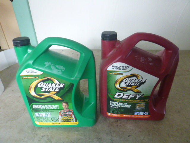 lot 152 image: 2 Jugs of Oil Quaker State 10W-30