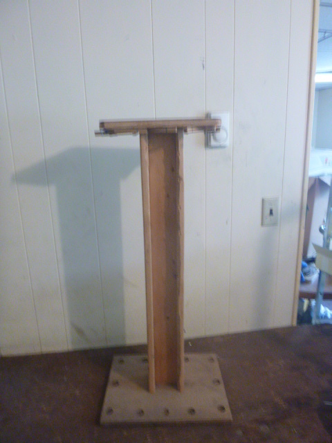 lot 204 image: Homemade Rod Rack