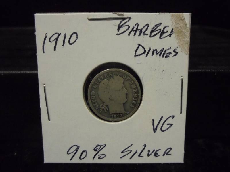 1910 Barber Dime