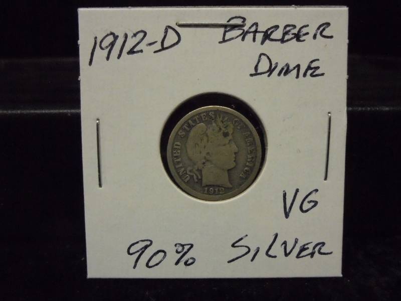 1912D Barber Dime