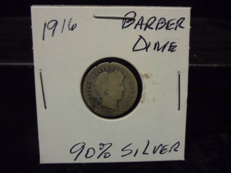 1916 Barber Dime
