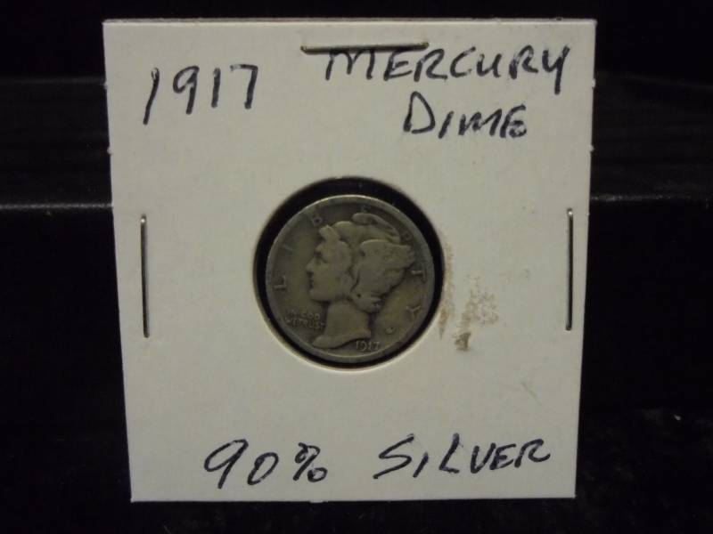 1917 Mercury Dime
