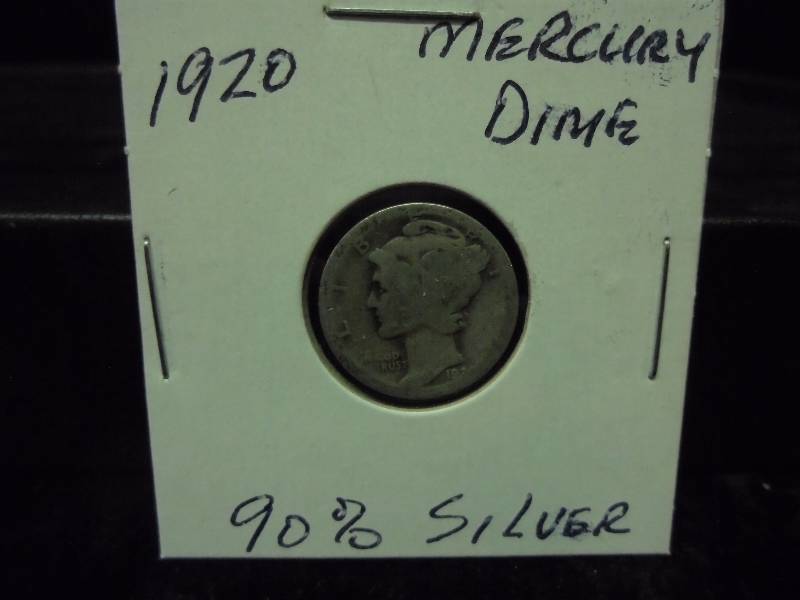 1920 Mercury Dime