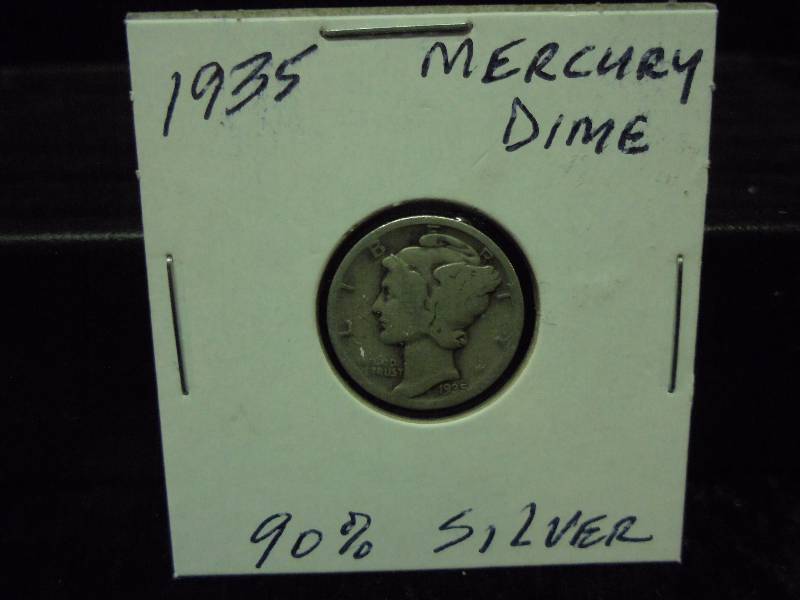 1935 Mercury Dime