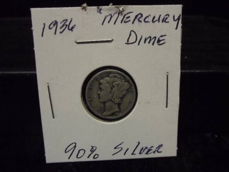 1936 Mercury Dime