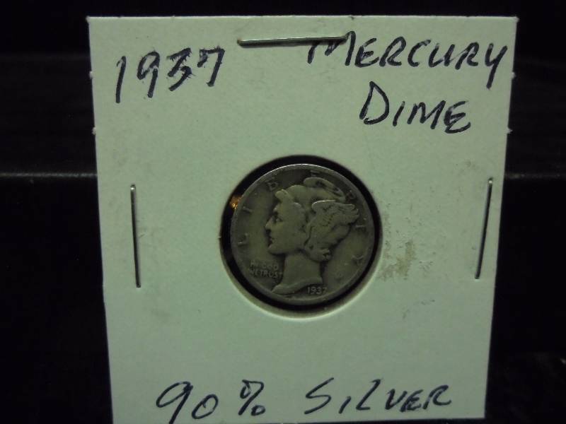 1937 Mercury Dime