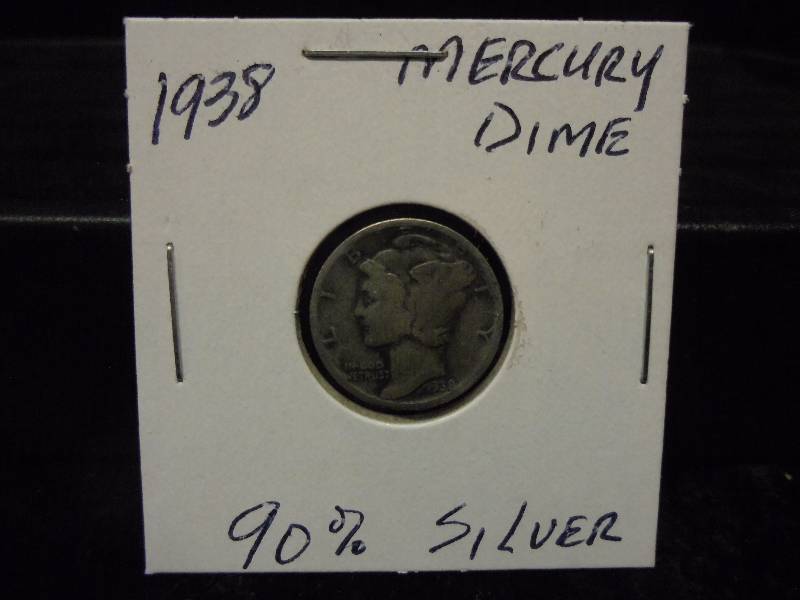 1938 Mercury Dime