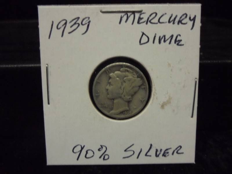 1939 Mercury Dime