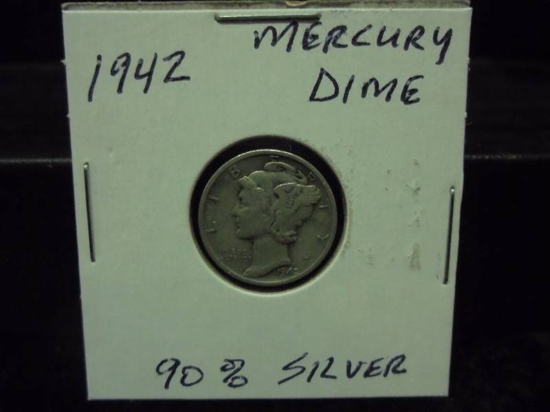 1942 Mercury Dime