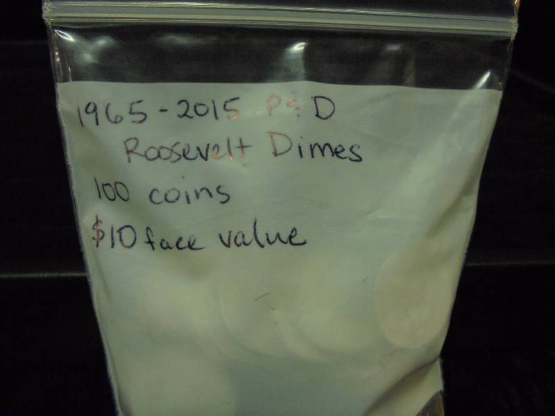 1965-2015 Roosevelt Dimes