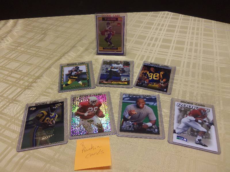 lot 22 image: Rookie Cards - 8 Cards