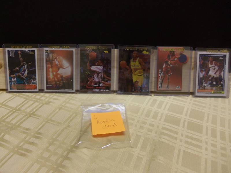 lot 39 image: Rookie Cards - 6 Cards