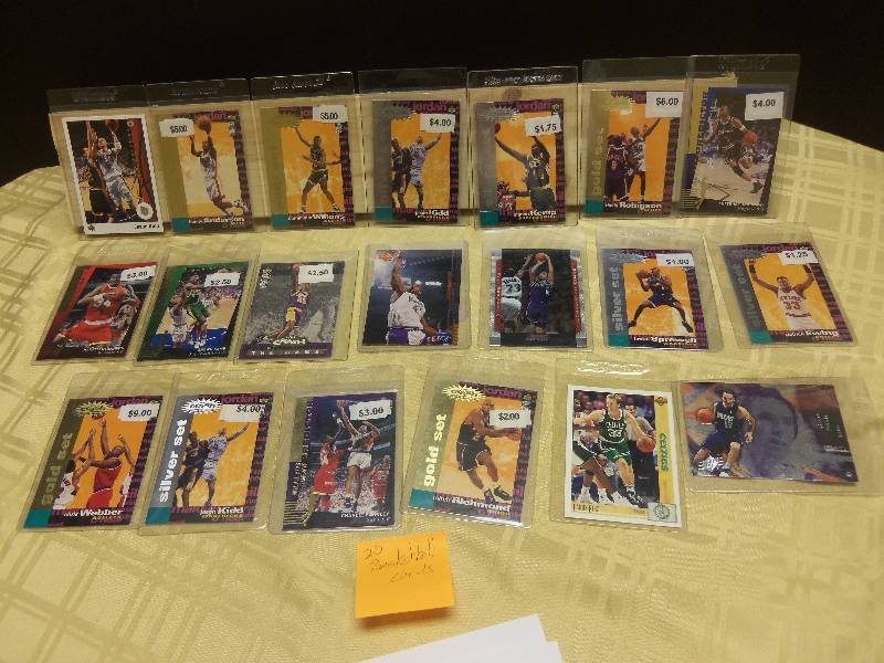 lot 41 image: Basketball Sports Cards - 20 Cards