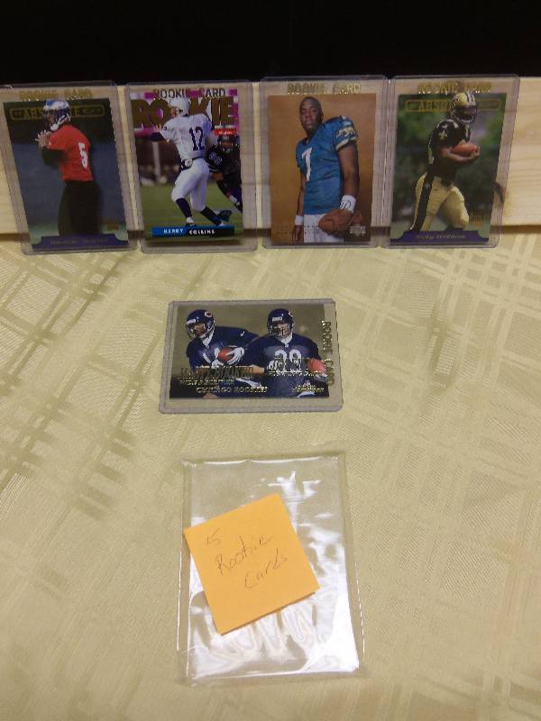 lot 48 image: Rookie Cards - 5 Cards