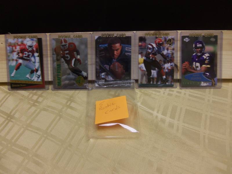 lot 50 image: Rookie Cards - 5 Cards