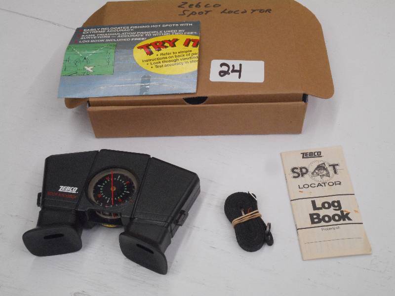 lot 24 image: Zebco Spot Locator Set With Instruc...