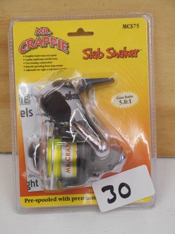 lot 30 image: New Mr. Crappie Slab Shaker Spinnin...