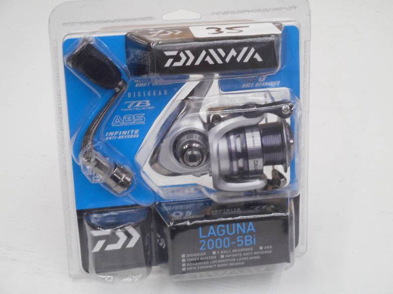 lot 35 image: New Daiwa Laguna 2000-5Bi Spinning ...
