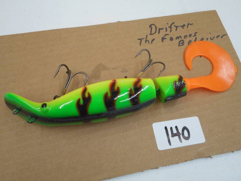 lot 140 image: (1) 12 Drifter The Believer Muskie...