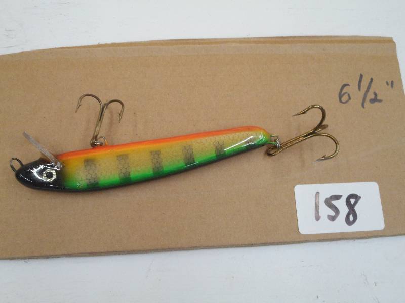 lot 158 image: (1) 6.5 Muskie Lure ...