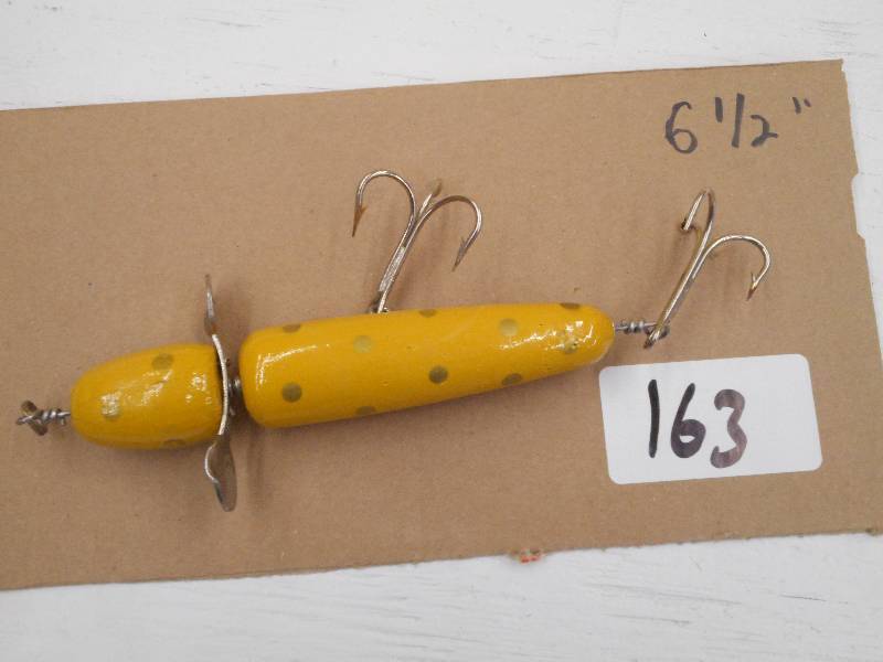 lot 163 image: (1) 6.5 Muskie Lure ...