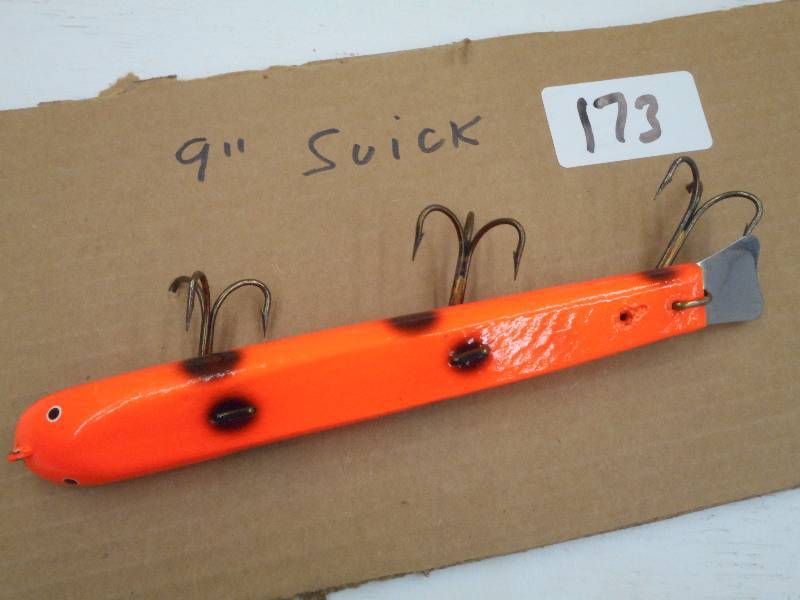 lot 173 image: (1) 9 Suick Muskie Lure ...