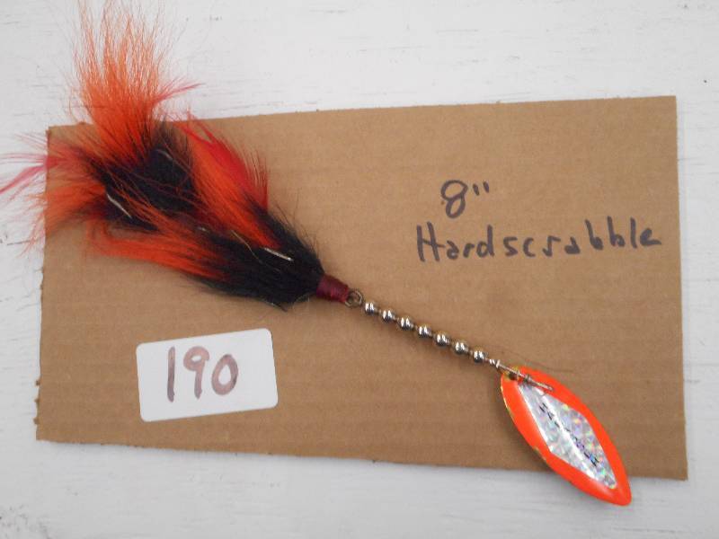lot 190 image: (1) 8 Hardscrabble Muskie Lure ...