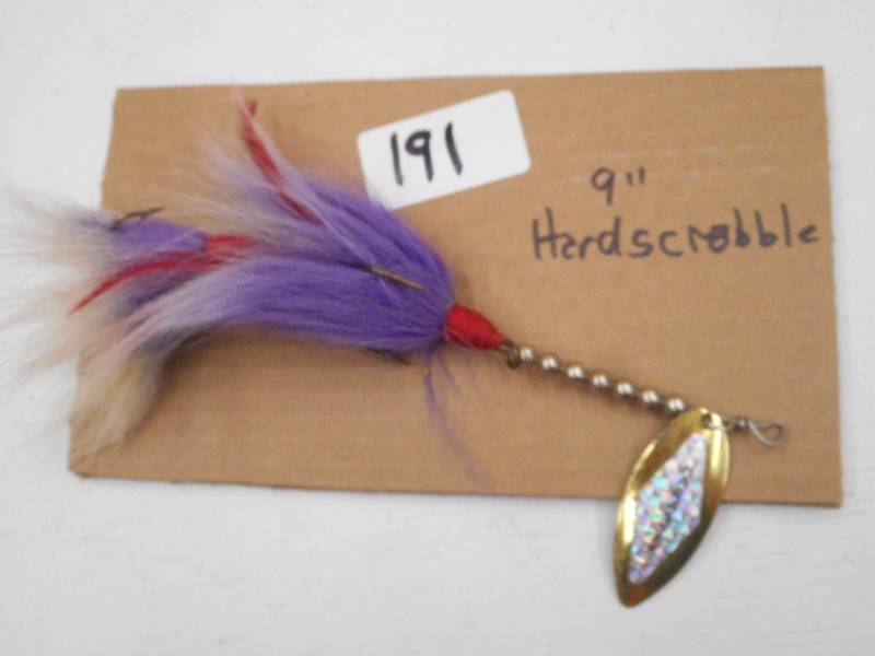 lot 191 image: (1) 9 Hardscrabble Muskie Lure ...