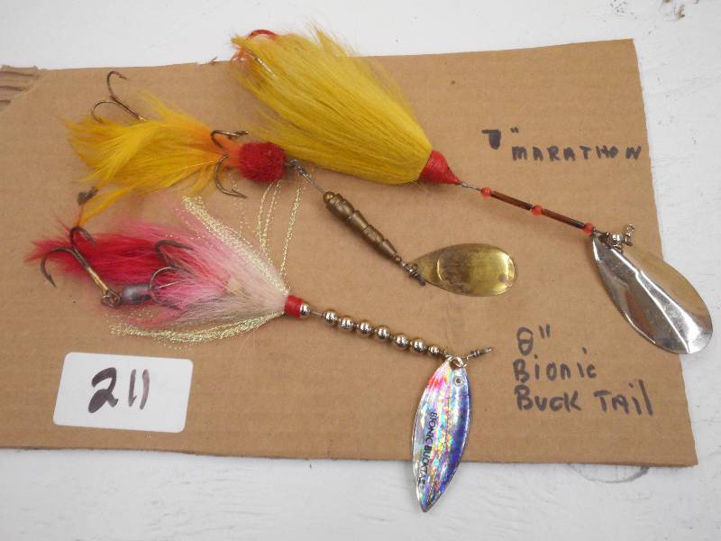 lot 211 image: (1) 7 Marathon & (1) 8 Bionie Buc...