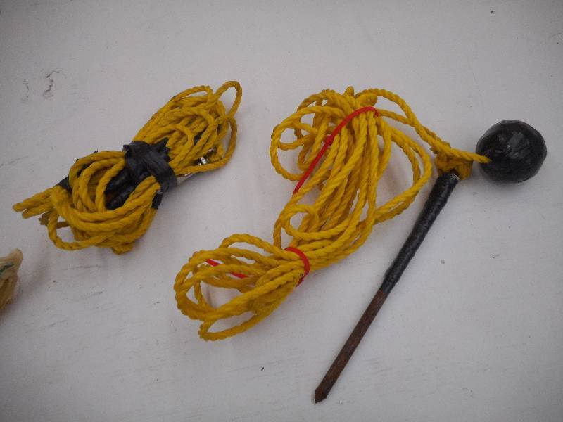 lot 224 image: Bag Of Assorted Fishing Roping & Et...