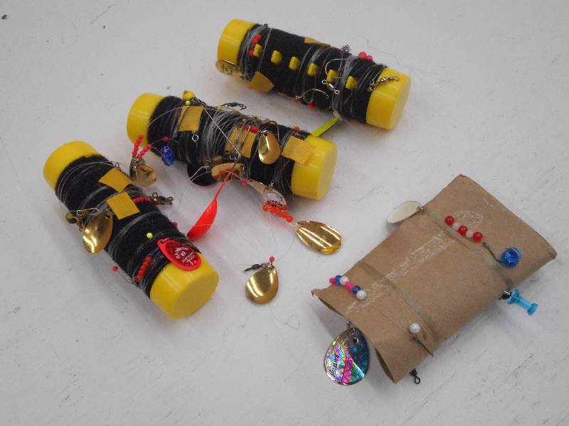 lot 267 image: Lot Of Lindy Rigs Tubes & Lindy rig...