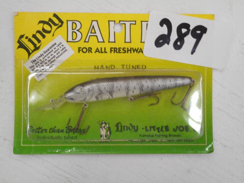 lot 289 image: New Lindy Baitfish Crankbait Lure ...