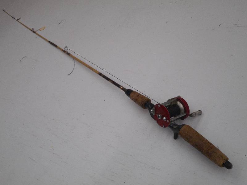 lot 296 image: Vintage Zebco Casting Rod With Reel...