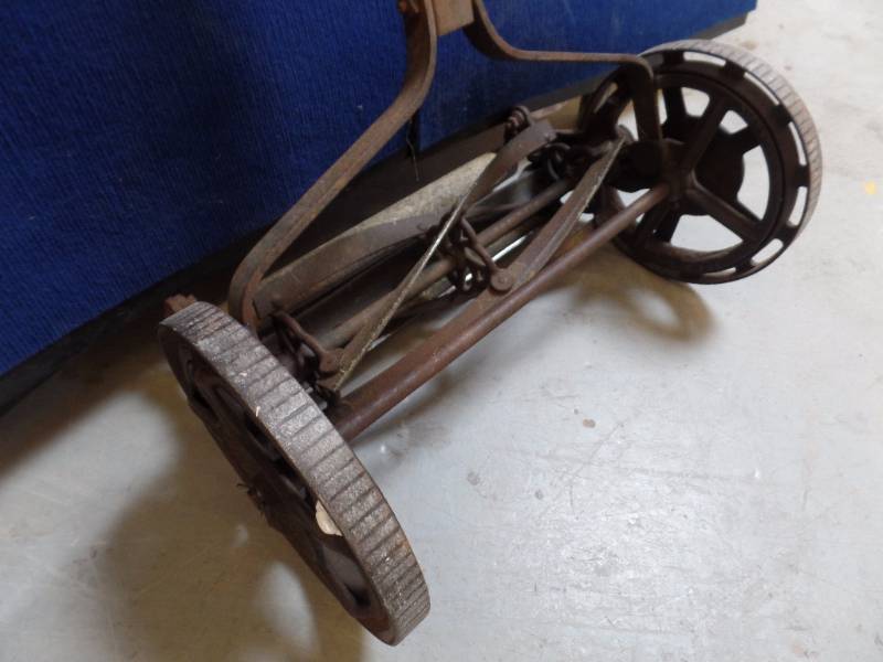 lot 244 image: Vintage Lawn Mower