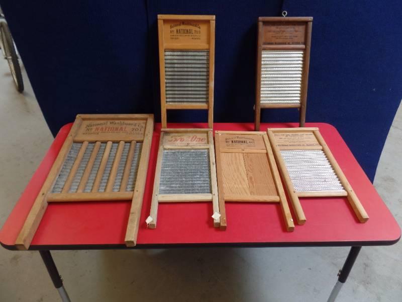 lot 246 image: Vintage Washboards