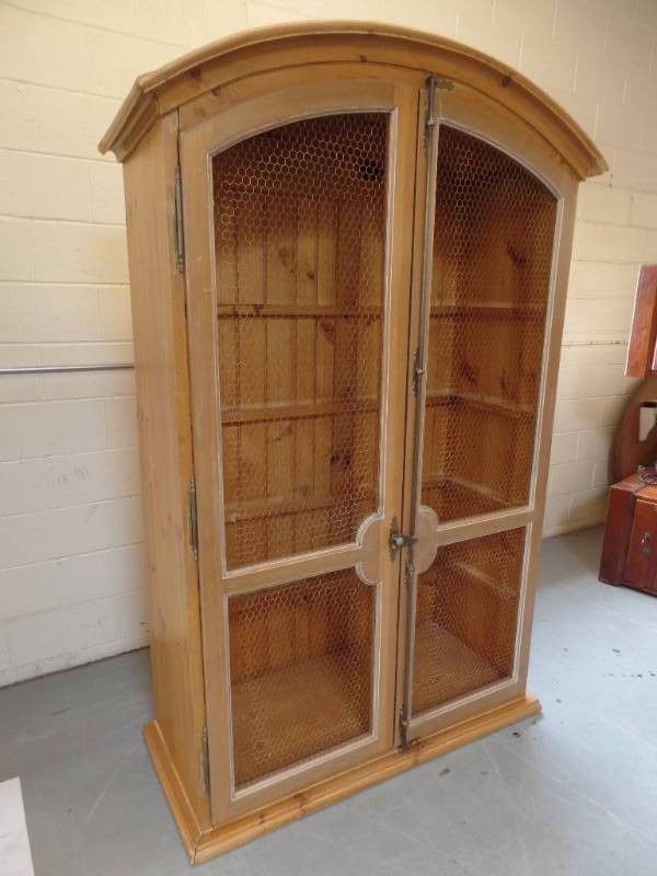 lot 212 image: French Country Cabinet.