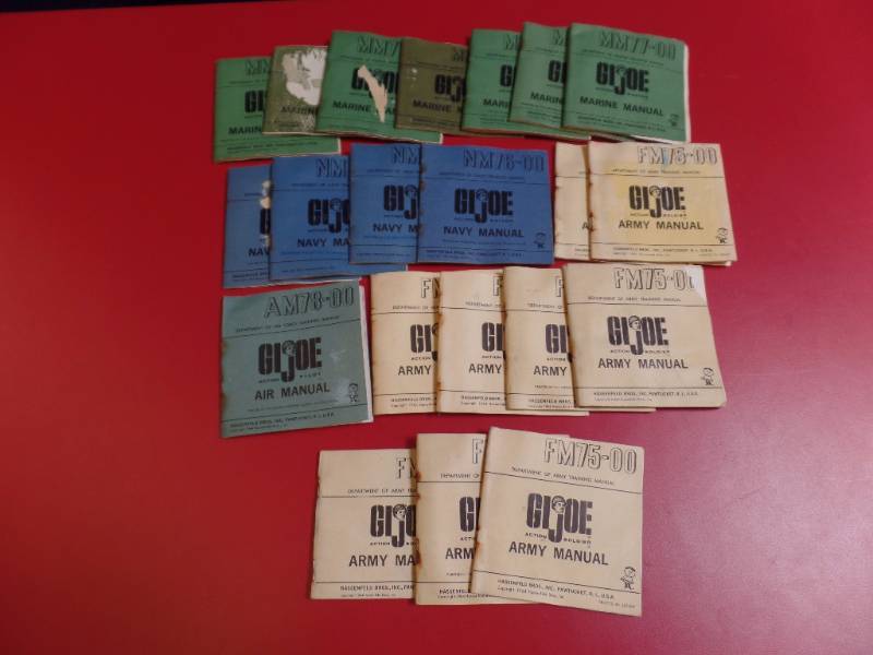 lot 260 image: GI Joe Field Manuals